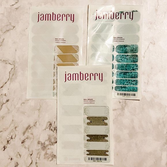 Jamberry Other - NEW! Set of 3 Jamberry Nail Wraps